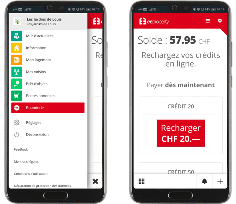 Connectezvous à votre buanderie avec Allthings ! eeproperty