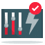 Electric panel icon